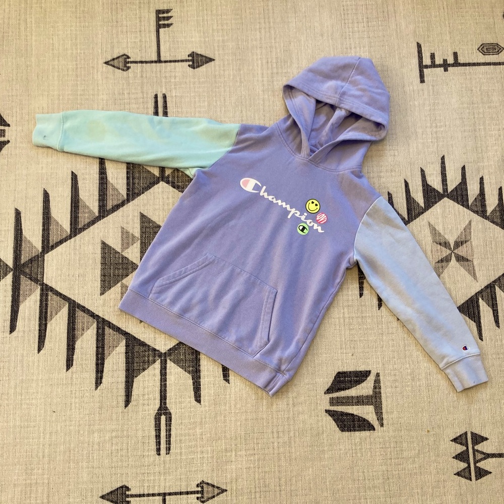 Champion Kids 90s Accent Champion Pullover, L